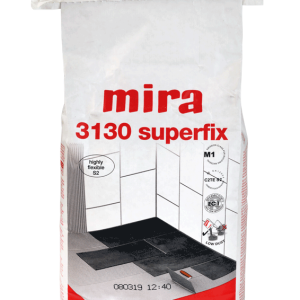 Klej MIRA 3130 Superfix biały 15kg C2TE S2 – profesjonalny klej do płytek