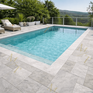 Obrzeże basenowe Marmur Queen Beige 30,5 cm × 61 cm × 3 cm