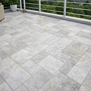 Płyta tarasowa Marmur Queen Beige – układanka kamienna, 3 cm