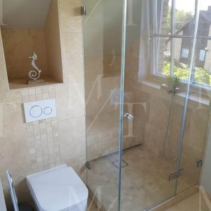 Płytki Trawertyn Classic Light – Układanka Szlifowana i Wypełniona