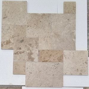 Płyta tarasowa Trawertyn Silver Latte – 15,25 cm x 30,5 cm × 3 cm | Kamień naturalny